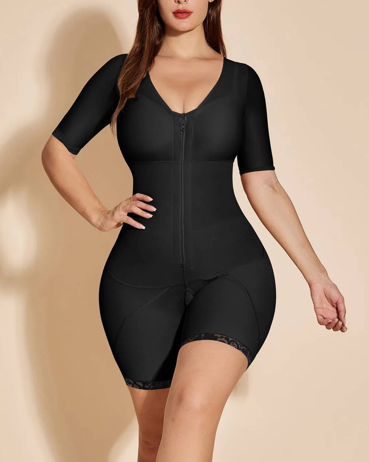 Shapewear Bodysuit Firm - كامل الجسم الكولومبي المشدات المشكل ارتفاع