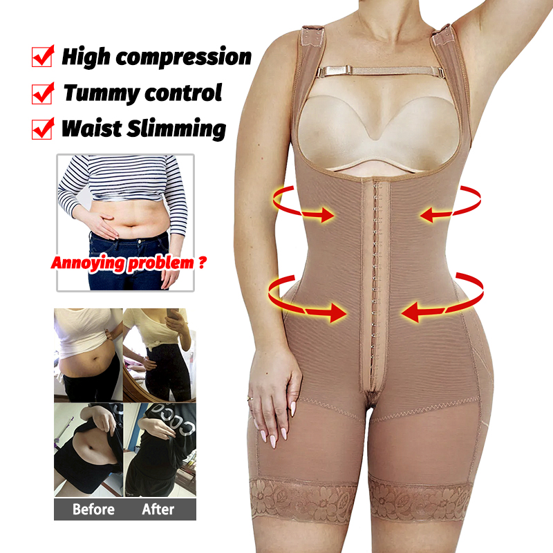 المشدات الكولومبية Fajas ملابس - مراجعة Shapewear Bodysuit Firm وسعره